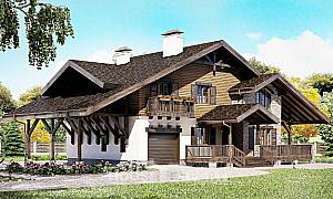 Проекты домов с мансардой, Николаев